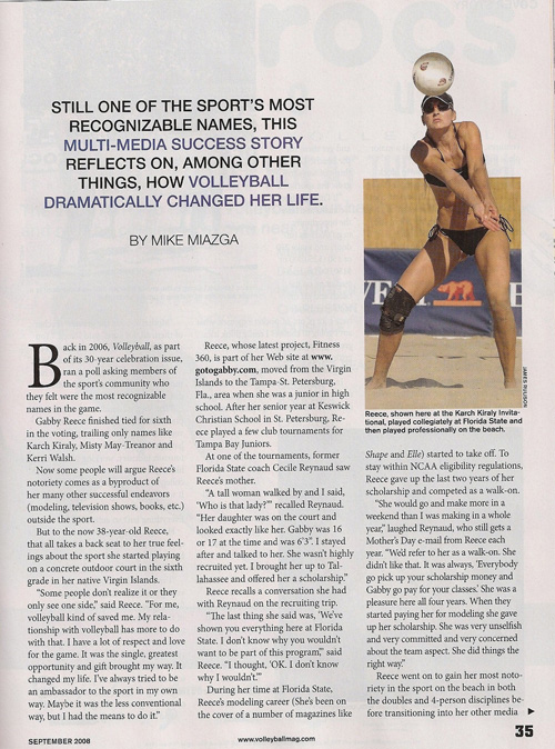 Gabby Volleyball Mag 3