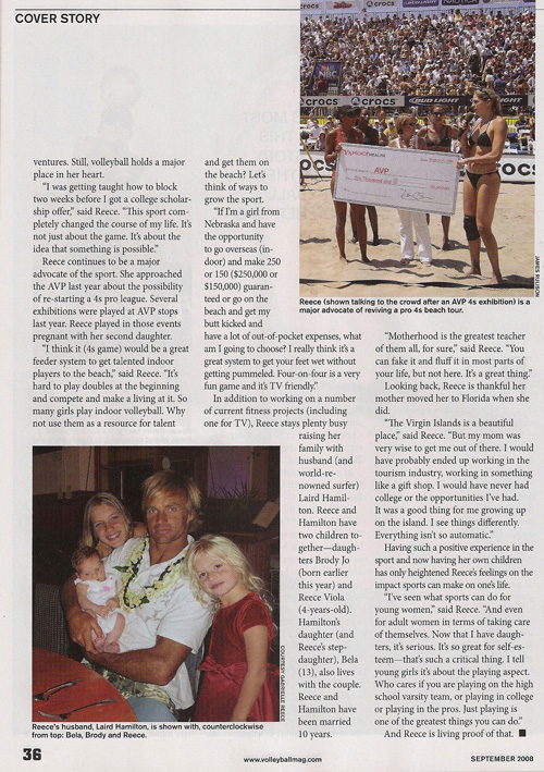 Gabby Volleyball Mag 2