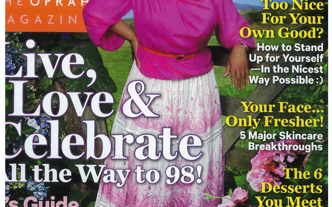 O Magazine and My Foot Is Too Big for the Glass Slipper
