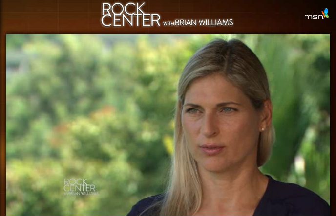 Gabby Reece on Rock Center with Brian Williams – I’m Not Maternal